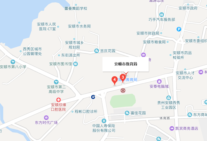 安顺教育局地图