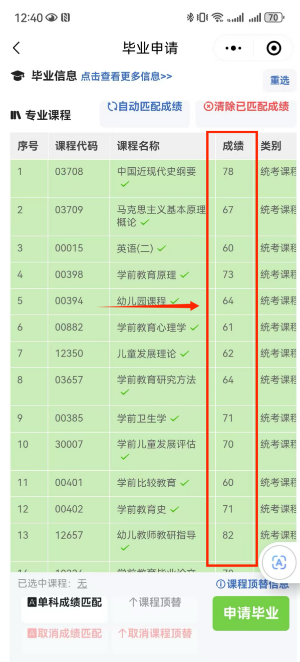 贵州省自学考试毕业操作指南（小程序操作指南）